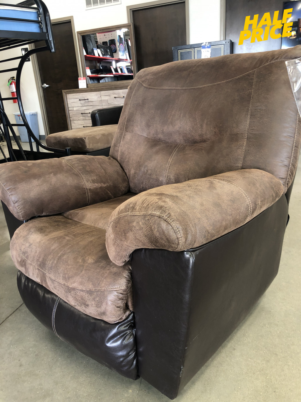 Follett Coffee Brown rocker Recliner
