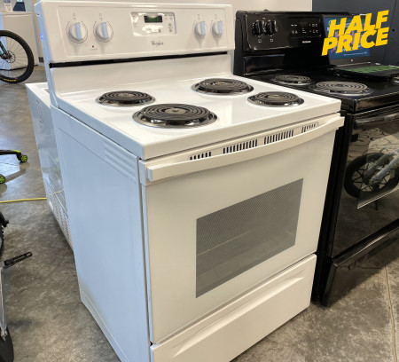 4.8 cu ft 30" Coil Top Range